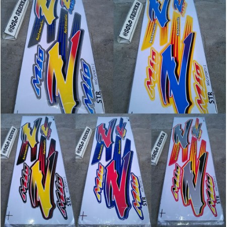 STRIPING STIKER VARIASI YAMAHA MIO SPORTY - MIO SMILE Z