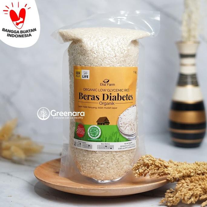 

BERAS- BERAS DIABETES ORGANIK 1KG EKAFARM -UNGGULAN.