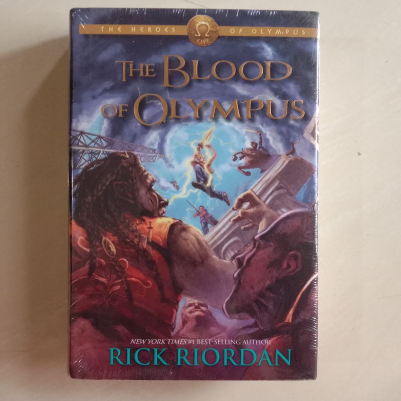 Novel The Heroes of Olympus 5 - The Blood Of Olympus - Rick Riordan - Bahasa Inggris