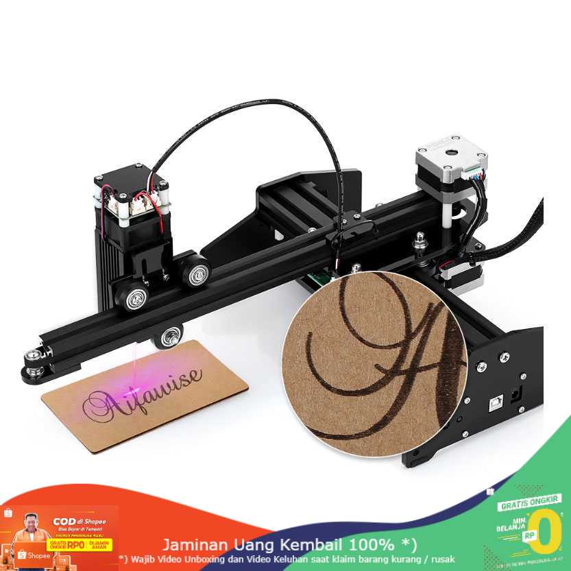 (BISA COD) RVOSTR Master 2 Printer 3D Ukir Kayu Laser Engraving 3500mW