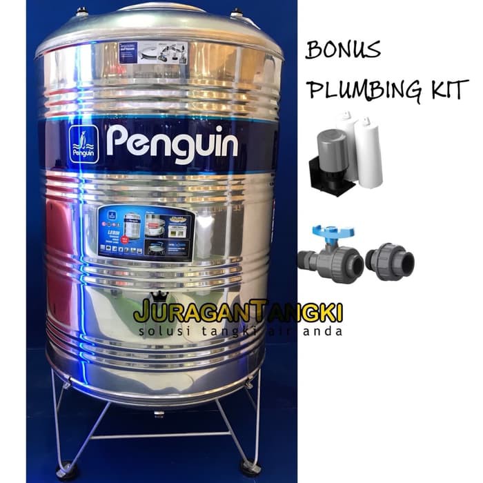 Tangki Air Stainless Penguin Tbsk 1000 Liter Toren Tandon Pinguin Shopee Indonesia