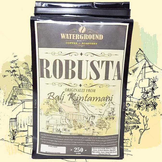 

Kopi Robusta Bali Kintamani 250 gr Biji/Bubuk Coffee Beans Grounds