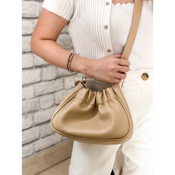 MIKAIA - BELLE Multiway Leather Bag - Handbag Tas Tangan Kulit Wanita