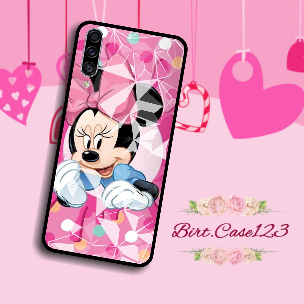 softcase diamond gambar MINNIE MOUSE Vivo Y91 Y17 Y12 Y15 Y93 Y95 Y81 Y83 Y71 Y53 V5 V7 Y30 Y5 BC617