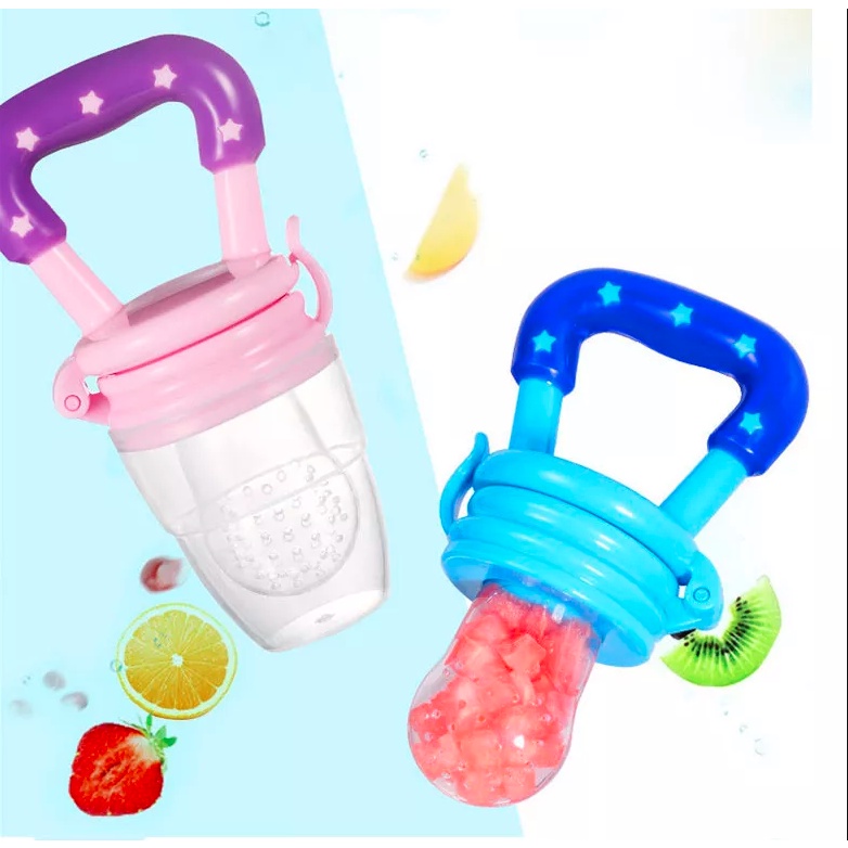 Dot Empeng Buah untuk Bayi Balita / baby Fruit Feeder Silicone Food Grade  L3,21-24 -AHM100-5