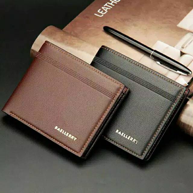 Baellerry Dompet Pria Cowok Import pendek