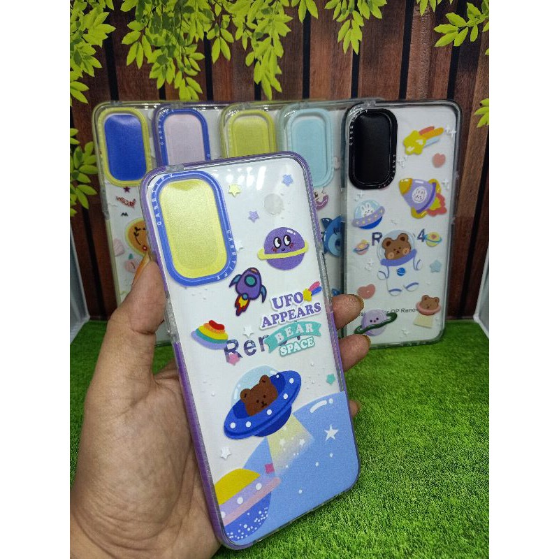 softcase gambar oppo reno 4, softcase karakter oppo reno 4