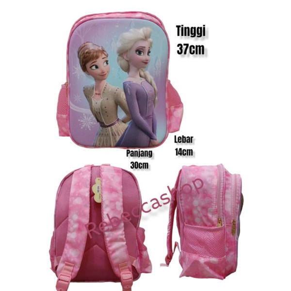 R011- TAS SEKOLAH SD TAS RANSEL ANAK PEREMPUAN TAS TIMBUL IMPORT 100%