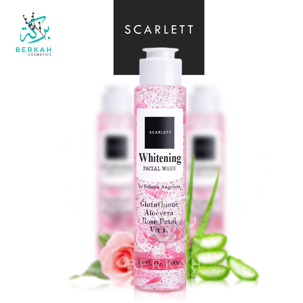 Scarlett Brightening Facial Wash