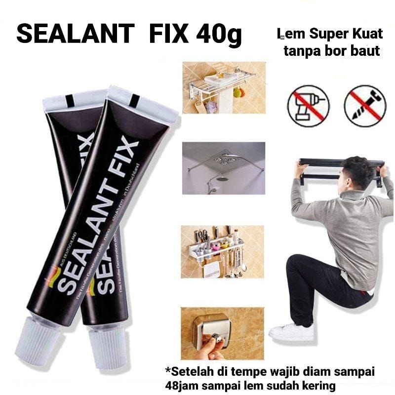 Germany Lem Serbaguna guna Fix Rumah super kuat/Lem serbaguna made in Germany / Lem Bagus Stainless Sealant Fix Rumah Tangga 40g