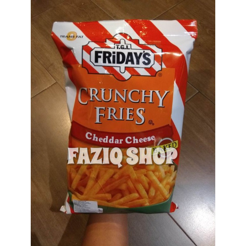 

TGI Fridays Crunchy fries Cheddar cheese
