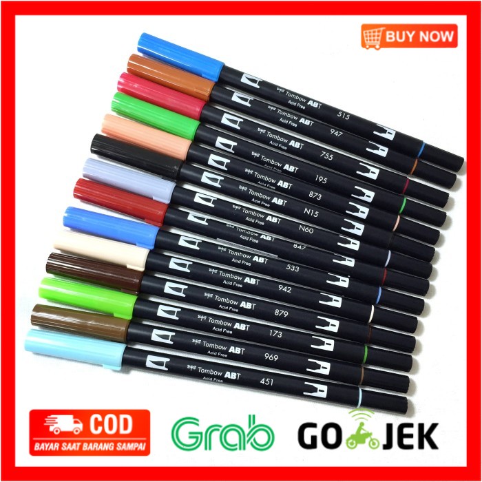 

(BISA COD) Tombow Dual Brush Pen ABT