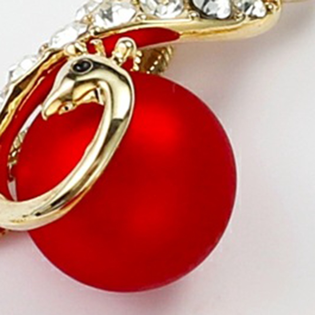 Hu Hu Hu Hu Hu Alat Bantu Pasang Kacamata♡ 1 Pasang Anting Kait Gantung Wanita Bahan Alloy Desain Merak Hias Mutiara Imitasi Untuk Pesta