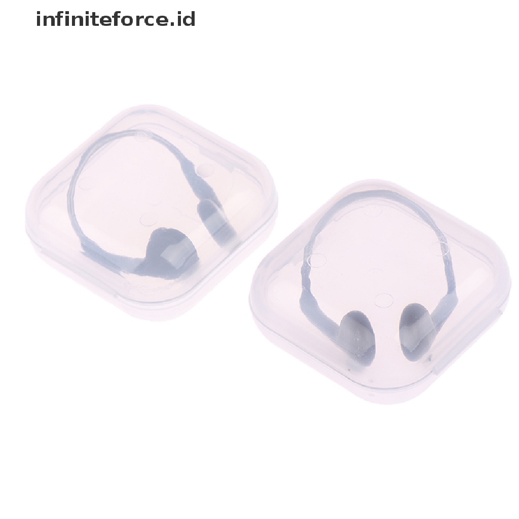 (infiniteforce.id) Klip Penjepit Hidung Anak / Dewasa Transparan Untuk Berenang