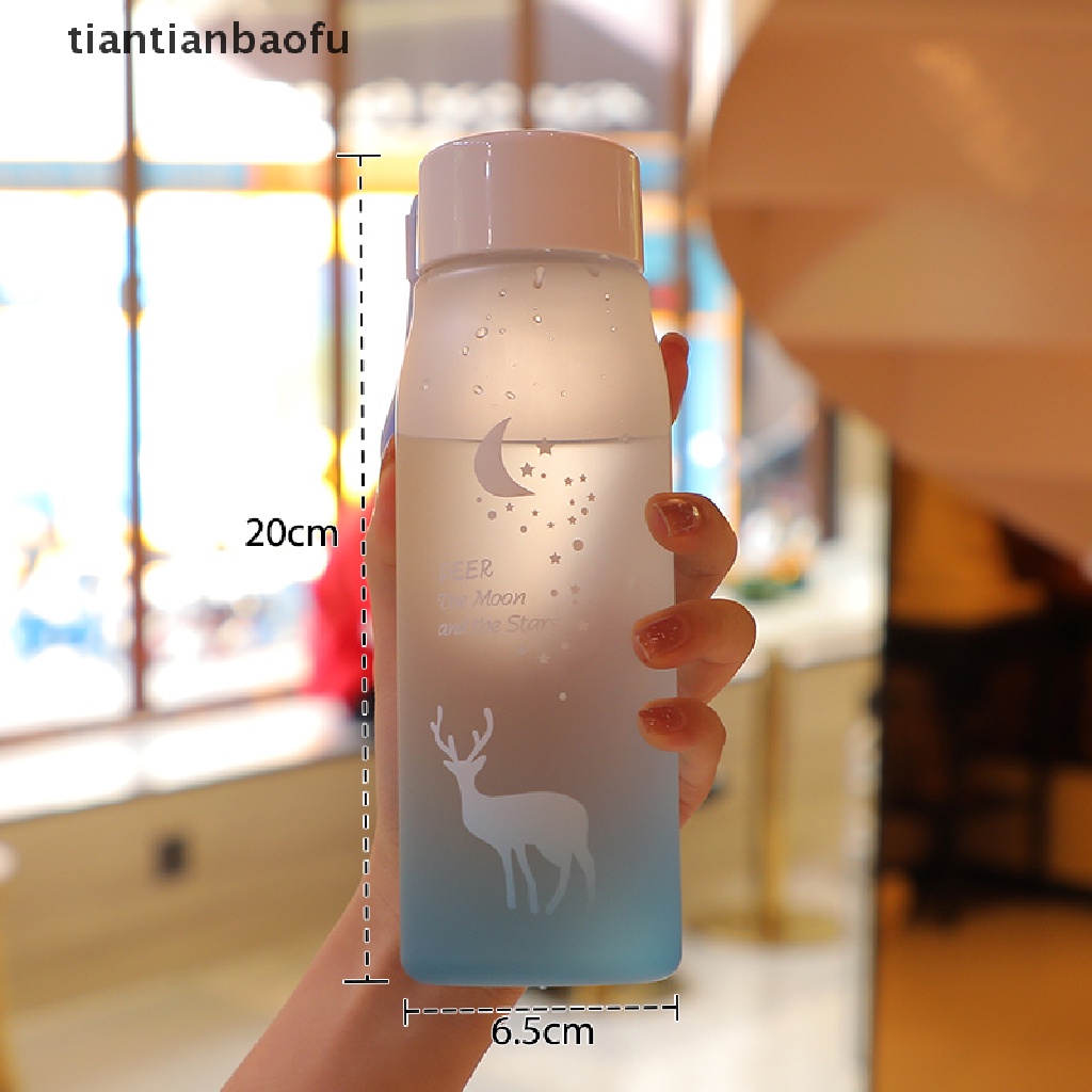 Botol Minum Shaker 560ml Portable Tahan Jatuh Untuk Olahraga