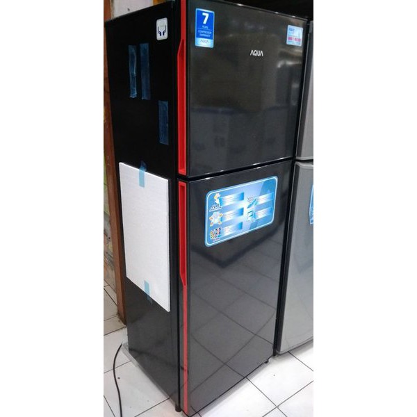 Kulkas 2 Pintu AQUA Sanyo AQR D270 DS LS 220 Liter Tinggi 153 Cm No Frost Ice Twist