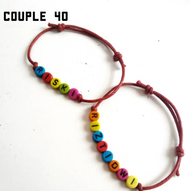 Gelang Nama Gelang Couple Nama Gelang Couple