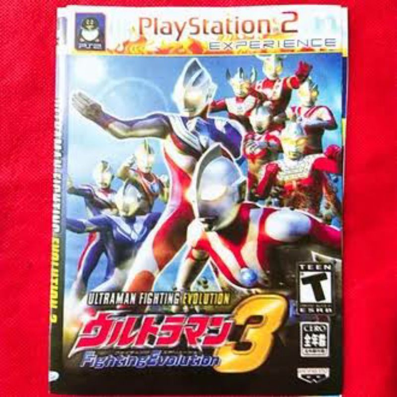 Kaset PS 2 Ultraman Fight 3