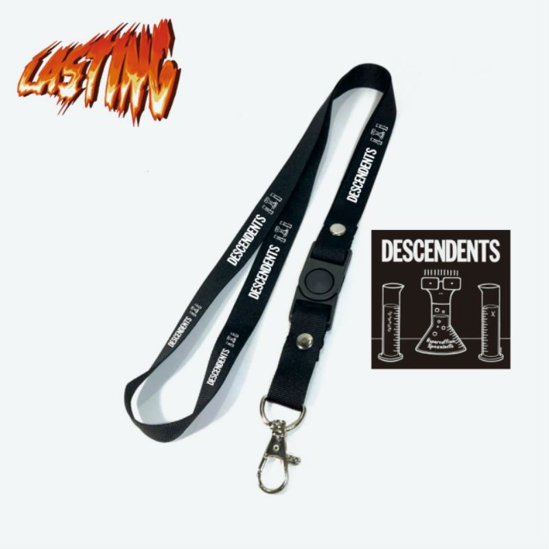 

Lanyard DESCENDENTS tali lanyard BAND gantungan kunci name tag id card kartu nama / lanyard podss vapee DESCENDENTS gantungan / bisa cod lanyard best seller lanyard hitam lanyard murah