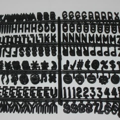 

Felt Letter Board / Letter Board Set Lengkap WHITE promo