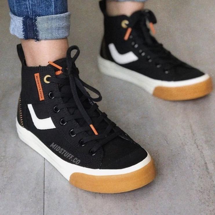 Penjualan Terbanyak.. VENTELA NEVERTOOLAVISH HI SEPATU VENTELLA NTL LOW NOIR