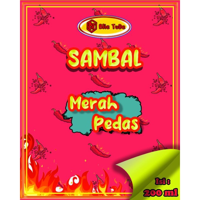 

Blie Tude Sambal Merah Pedas 200 ml