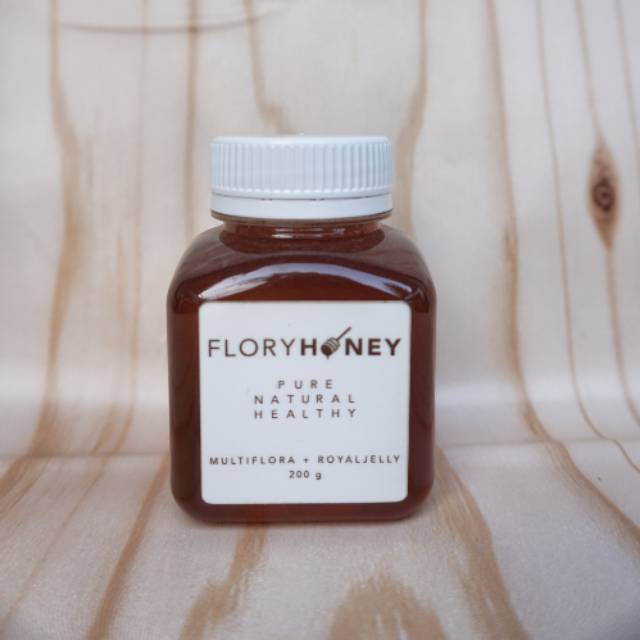 

Flory Honey Madu Multiflora plus Royal Jelly 200 gram