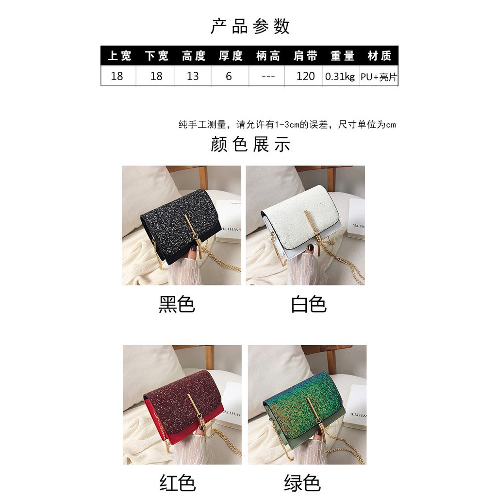 Tas Wanita Fashion Rumbai Rantai Trend Masa Kini