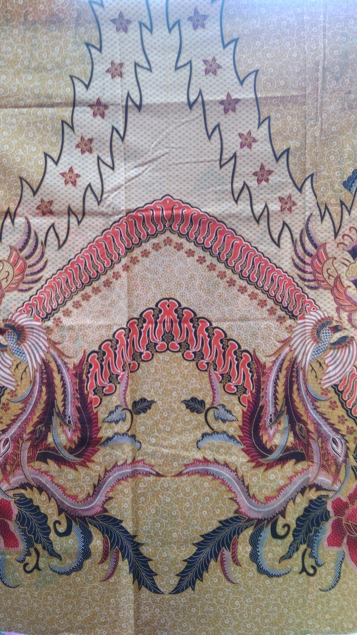 Kain Batik Solo (alusan Limited Stock) Motif Gunungan Manuk Kembar