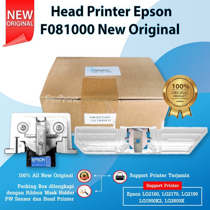 Head Epson Original LQ-2180 LQ-2170 LQ-1900K2 LQ-2600K LQ2180 LQ2170 FPJNew3396