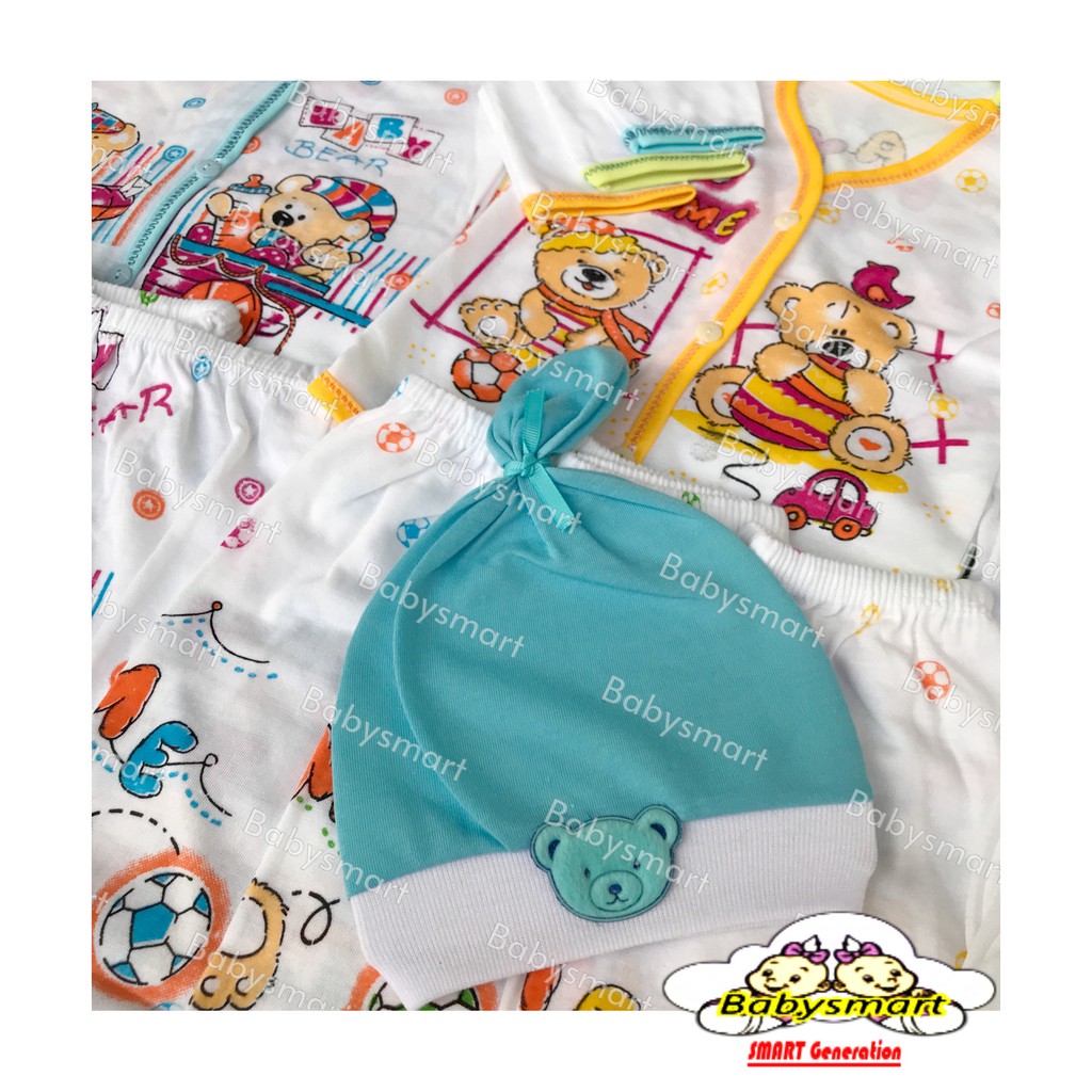 Babysmart - Paket Hemat Perlengkapan Baju Bayi Baru Lahir (New Born) Ekonomis dan Hemat PAKET 2