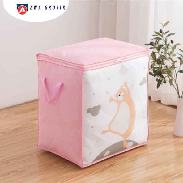 Storage Box Lipat / Storage Box Organizer / Kotak Penyimpanan Serbaguna Multifungsi Foldable Box