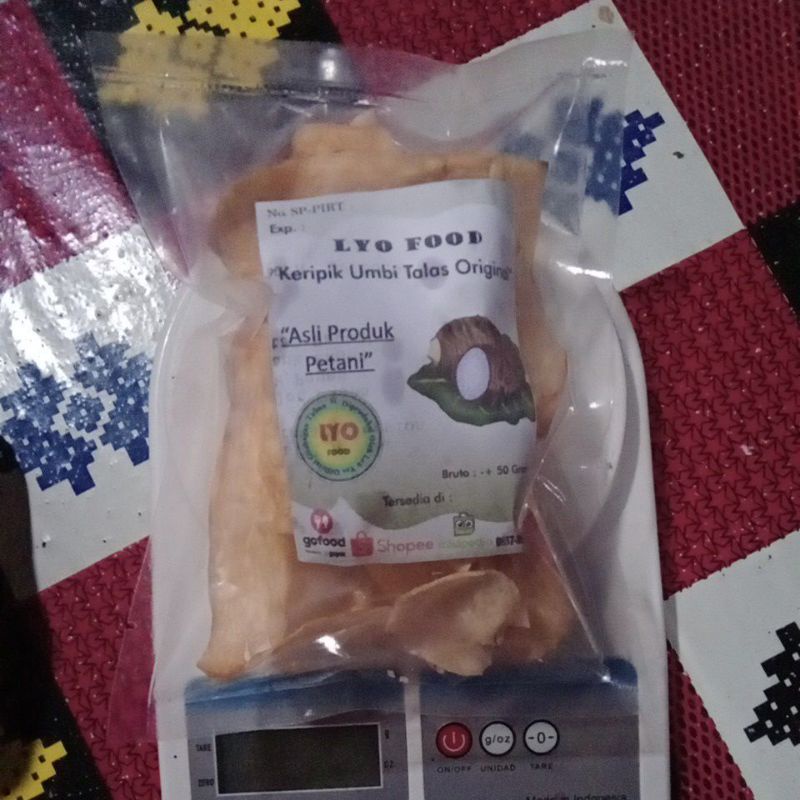 

LYO FOOD kerupuk Umbi talas