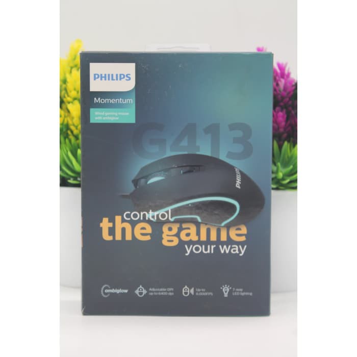 Philips G413 Gaming Mouse RGB with Ambiglow