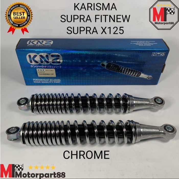 SHOCK SHOKBREAKER BELAKANG KARISMA SUPRA FIT NEW SUPRAX 125 CHROME KNZ