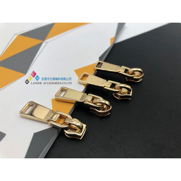 Lander Kepala Ristleting - Zipper Slider - Aksesoris Tas - 2pcs