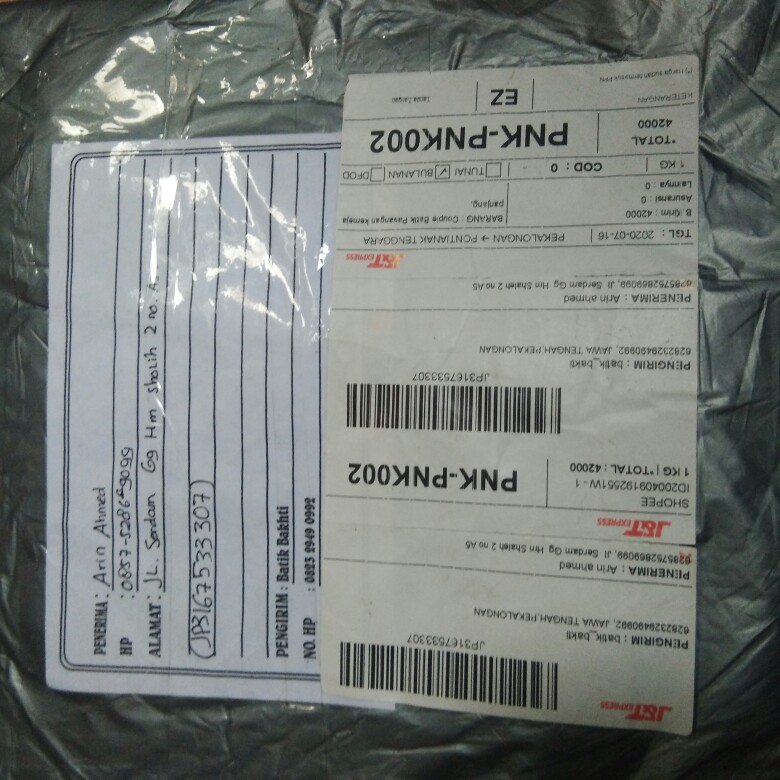 Couple Batik Pasangan Kemeja Panjang