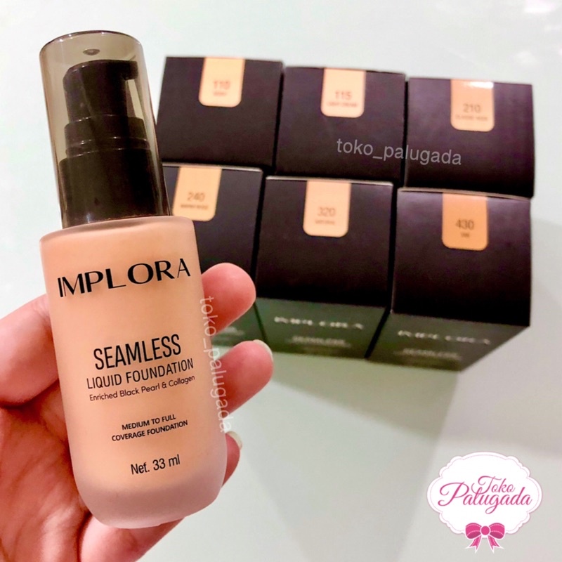 [BISA COD] Implora Seamless Liquid Foundation