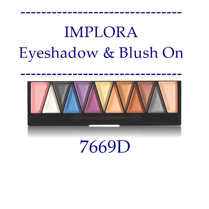 Jual IMPLORA EYESHADOW PALETTE (7669D) Indonesia
