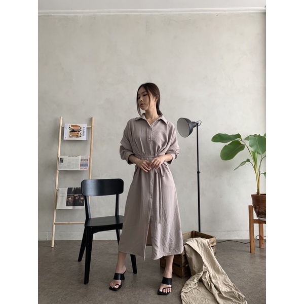 Seoul Dress / Dress Midi Wanita