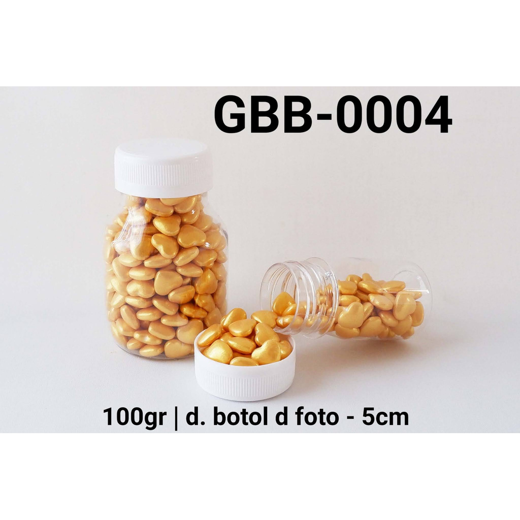 

GBB-0004 YBB Sprinkles sprinkle sprinkel hati gold 100gram
