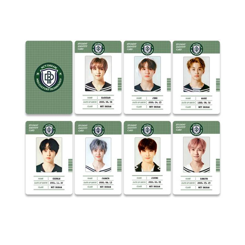NCT DREAM BACK TO SCHOOL ID CARD