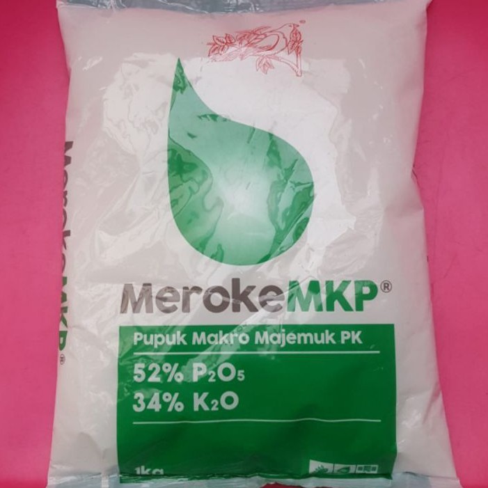 Pupuk Meroke MKP 1KG Mono Kalium Phosphate Hidroponik Grade Original Kemasan Pabrik