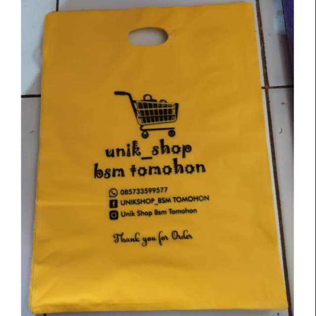 

SABLON PLASTIK PACKING JUMBO ONLINE SHOP UKURAN 30x40