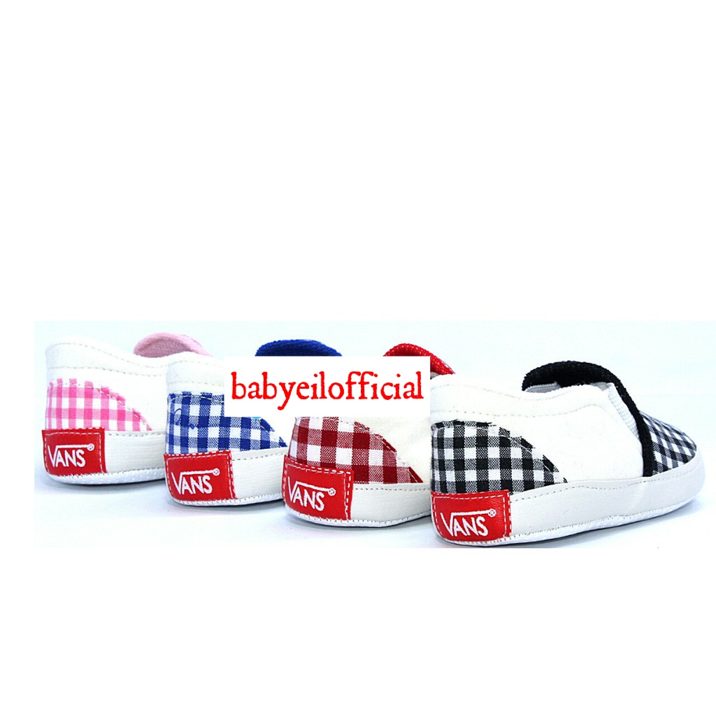 Prewalker vaans catur sepatu bayi catur