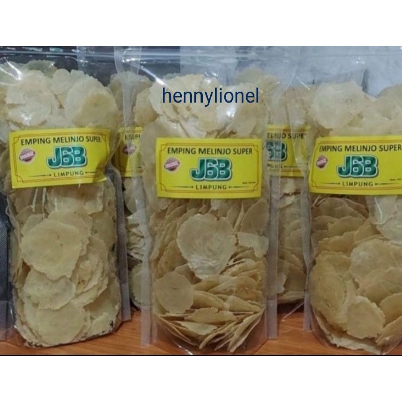 

emping melinjo super J6B Limpung 450gr