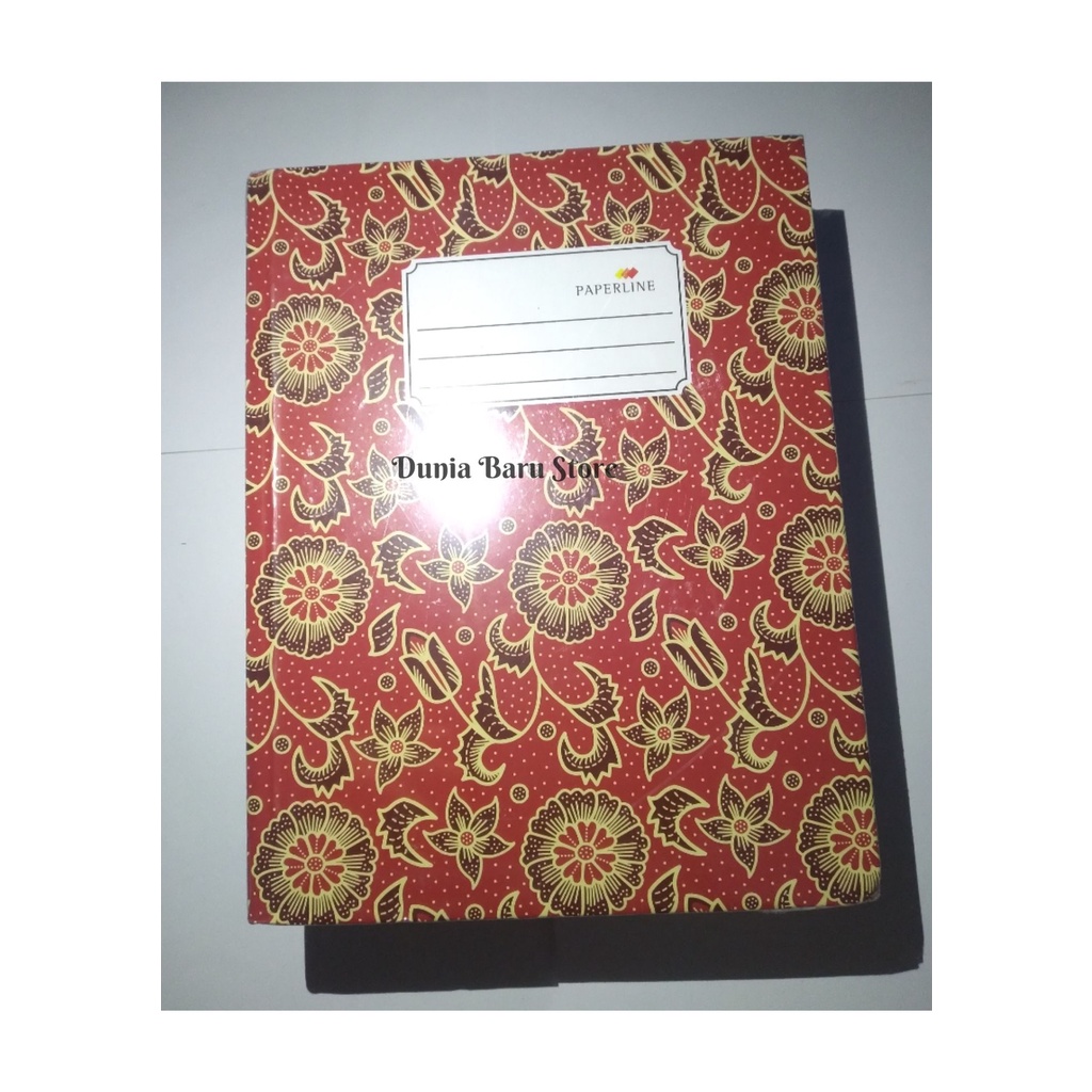 

Buku Tulis Hard Cover Quarto / Kwarto Paperline isi 200 Lembar