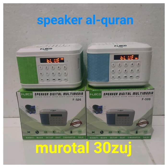 Speaker al-quran murottal 30juz speaker al quran fleco F-506 Bluetooth