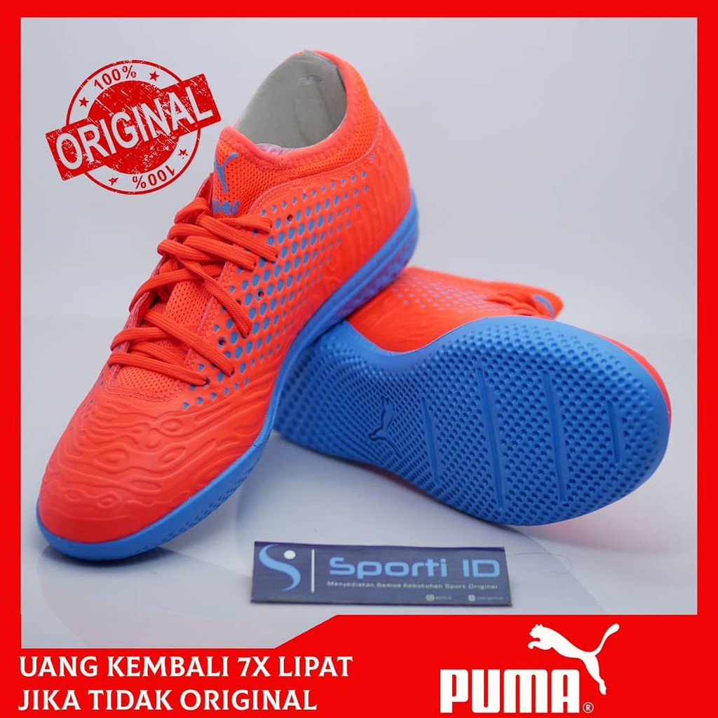 Sepatu Futsal Puma Future 19.4 IT - Red Blast 105549-01 Original