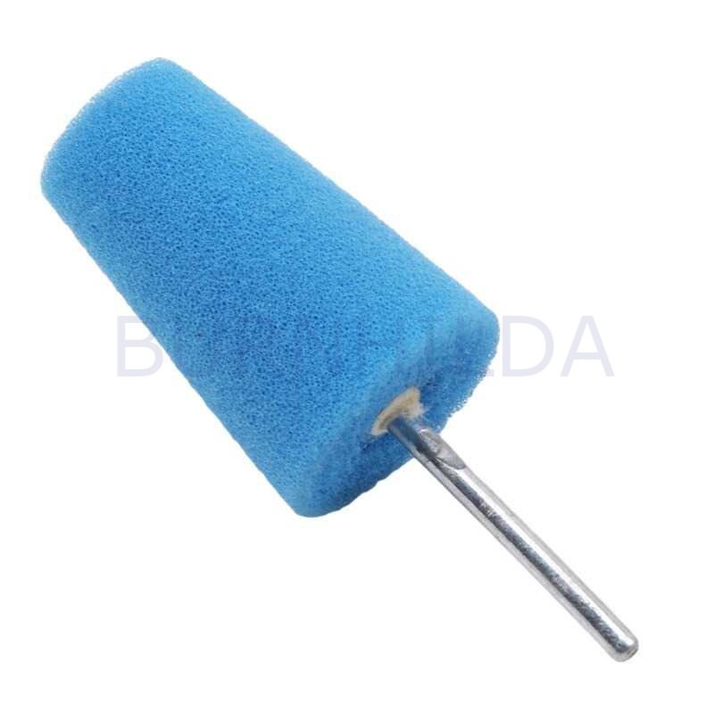 Spons Brush Bor Listrik Velg Mobil Polishing Cone Sponge mobil motor burnhilda